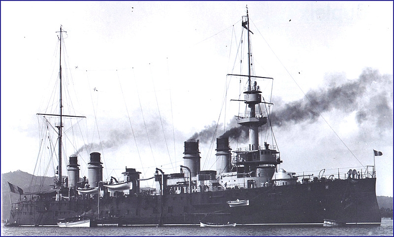 Croiseur cuirasse DUPETIT-THOUARS 1901